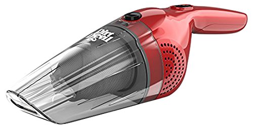 Dirt Devil HandiMate Wet and Dry Handheld Vacuum Cleaner, 7.2 V, 0.4 Litre, 50 W, Red