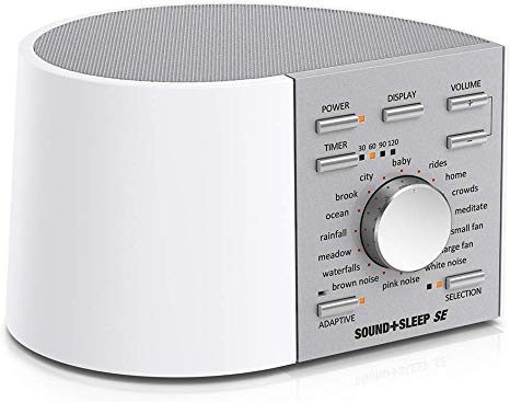 Sound Sleep SE Special Edition Sleep Sound Machine, Real Non-Looping Nature Sounds, White Noise Machine – Global Edition with UK, EU and US Plugs