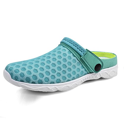 QANSI Women's Classic Summer Breathable Slip On Nursing Garden Clogs Shoes Beach Sandals