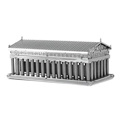 Metal Earth Fascinations MMS059 502578 Parthenon Construction Toy 3 Metal Board (Ages 14