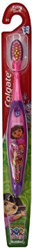 Colgate Toothbrush, Dora The Explorer, Extra Soft, Ages 2 ,  Manual Toothbrushes, (Pack of 6)