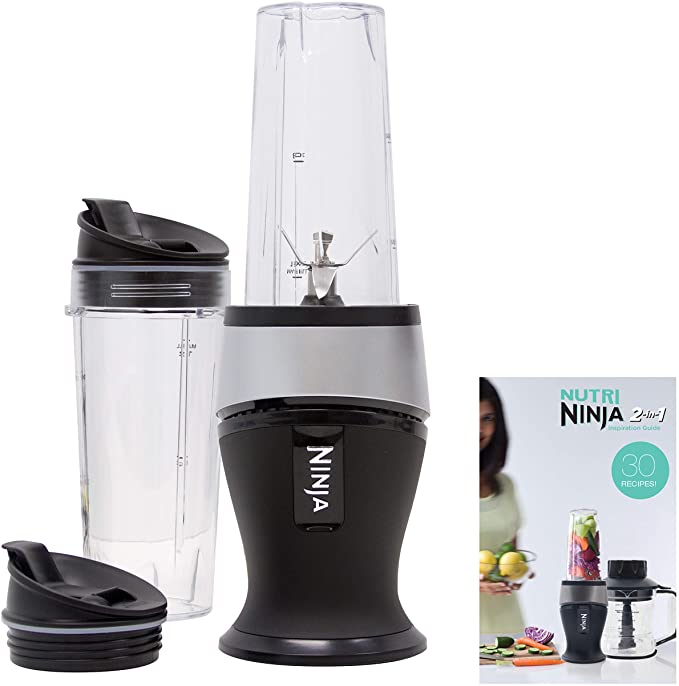 Ninja Personal Blender for Shakes, Smoothies, Food Prep, and Frozen Blending with 700-Watt Base…