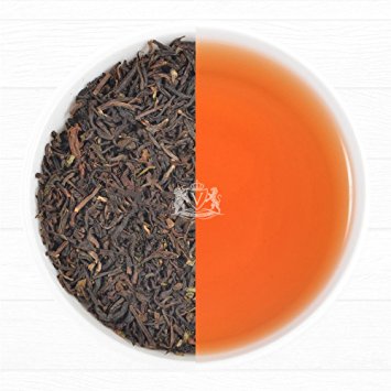 Earl Grey Tea - Premium Tea Blend, Fruity & Citrusy, 100% Natural Ingredients, Garden Fresh Black Tea with Rich Bergamot Orange Extracts From Italy, 3.53oz/100g (Makes 35-40 Cups)