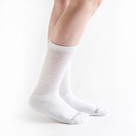 Doc Ortho Ultra Soft Loose Fit Diabetic Socks, 3 Pairs, Crew