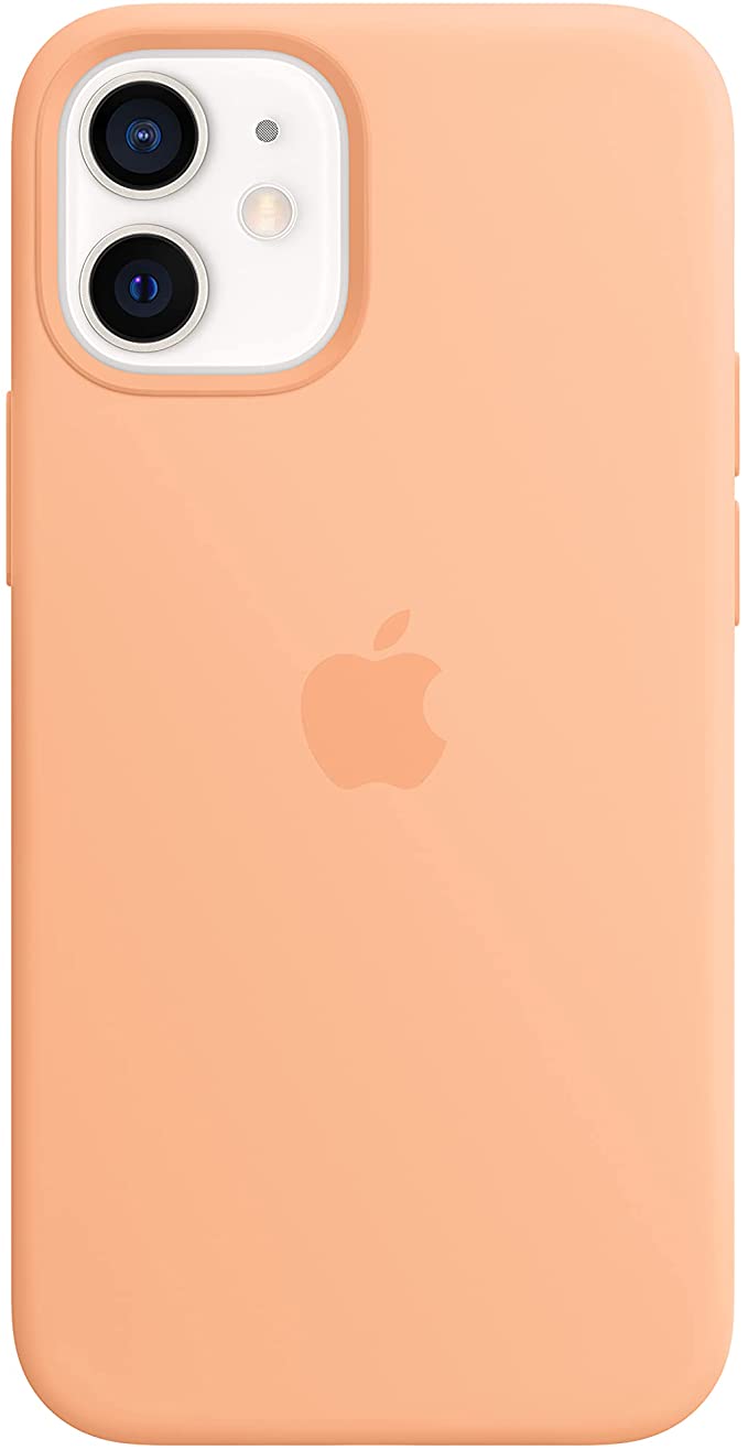 Apple Leather Case with MagSafe (for iPhone 12 Mini) - Cantaloupe