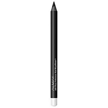 Almay AllDay Intense Gel Eyeliner Longlasting Waterproof FadeProof Creamy HighPerforming EasytoSharpen Liner Pencil,110 RICH BLACK, 0.028 Ounce