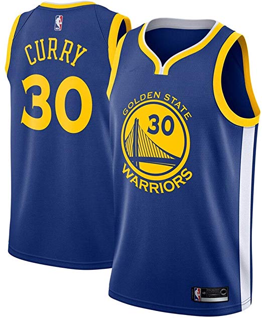 #30 Stephen Curry Golden State Warriors 2018-2019 Swingman Jersey for Men Women Youth Gold - Earned Edition