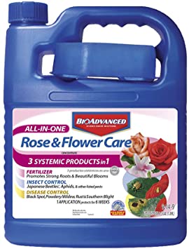 Bayer Advanced 701262 All-In-One Rose and Flower Care Concentrate, 64-ounce