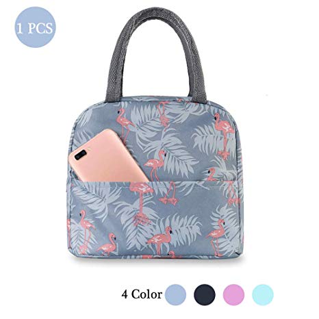 Insulated Lunch Bag Tote Bag for Women Wide Open Insulated Cooler Bag Water-resistant Thermal Leak-Proof Lunch Organizer For Men Girls Children Outdoor Picnic Work