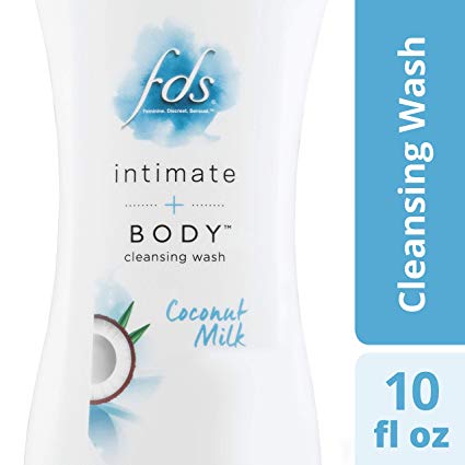 FDS Intimate   Body Cleansing Wash, Coconut Milk - 10 fl oz Bottle