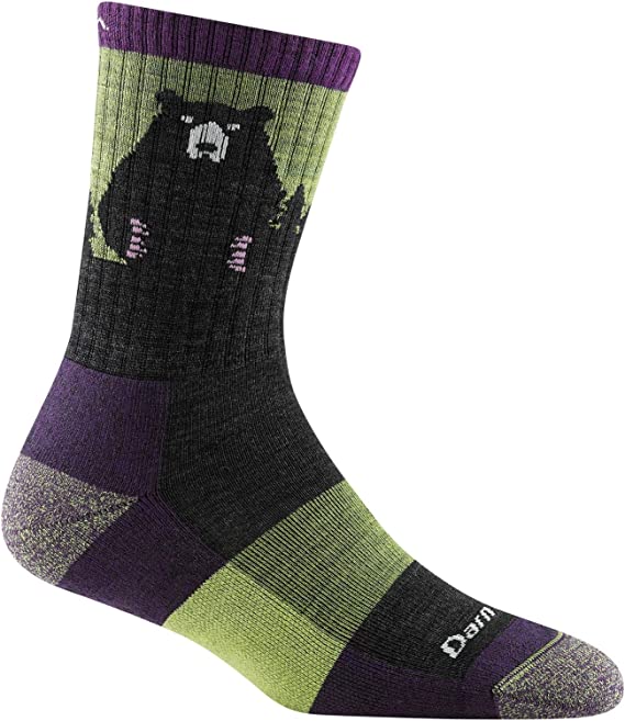 Darn Tough Bear Town Micro Crew Lightweight with Cushion Sock - Women's