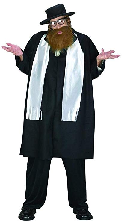 Fun World Men's Rabbi Jewish Teacher of Torah Costume