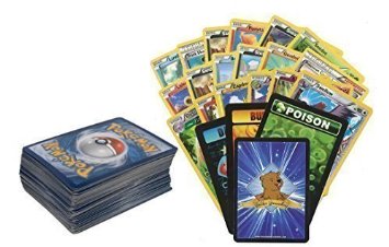 100 Assorted Pokemon Card Lot with Random 6 Foil Cards! Includes 3 Custom Golden Groundhog Token Counters!