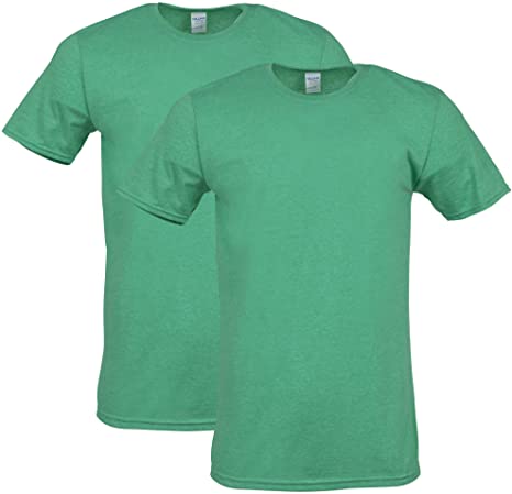 Gildan Men's Softstyle Cotton T-Shirt, Style G64000, 2-Pack