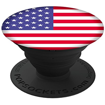 PopSockets: Expanding Stand and Grip for Smartphones and Tablets - American Flag