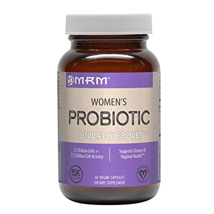 MRM - Women's Probiotic, Supports Intestinal & Immune Health, Supports Urinary & Vaginal Health (60 Veggie Capsules)