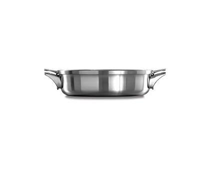 Calphalon Premier Space Saving Stainless Steel 5qt Sauteuse with Cover