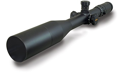Millett 6-25x56 LRS-1 Illuminate Side Focus Tactical Riflescope (35mm Tube .1mil with Rings), Matte