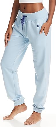 U.S. Polo Assn. Womens Sweatpants, French Terry Sweat Pants, Breathable and Comfortable Joggers for Women