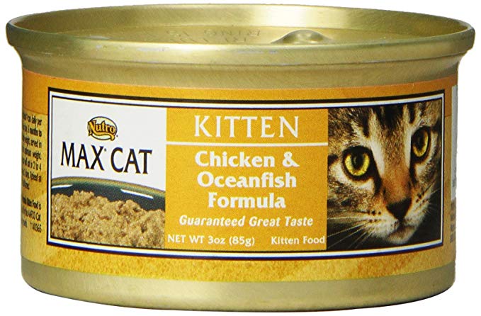 Nutro Max Kitten Wet Canned Cat Food Chicken & Oceanfish