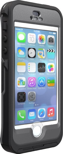 Otterbox Preserver Series Waterproof Case for iPhone 5/5S - Retail Packaging - Carbon (Black/Slate Grey)