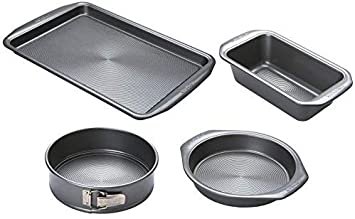 Circulon - Momentum - 4 Piece Bakeware Set - Non Stick - PFAO Free - Dishwasher Safe - Carbon Steel