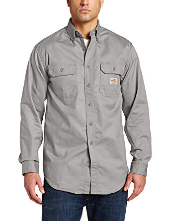 Carhartt Men's FR Button Down Work Shirt