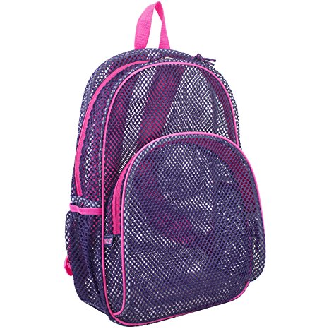 Eastsport Mesh Backpack with Padded Shoulder Straps