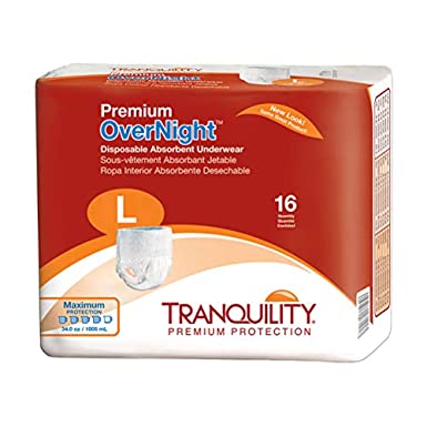 MCK22163100 - Adult Absorbent Underwear Tranquility Premium Overnight Pull On Large Disposable Heavy Absorbency