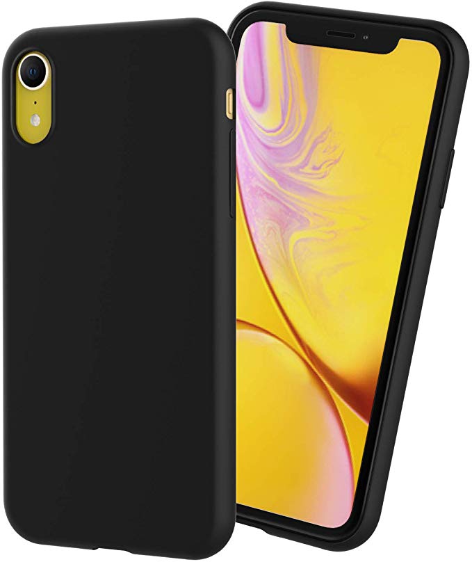 iPhone XR case, STEAGLE Premium Series for iPhone XR - Black Soft