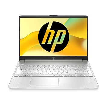 HP 15s 12th Gen Intel Core i5 1235U, 15.6-inch(39.6 cm) FHD, Anti-Glare Laptop (8GB/512 GB/Intel Iris Xᵉ Graphics/Win 11/Dual Speakers/Backlit KB/ 1.69kg/Natural Silver, 15s-fr5010TU