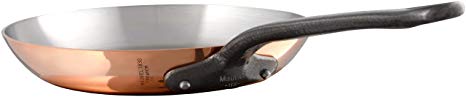Mauviel 6544.26 M'Heritage M250C 2.5mm Copper Round Frying Pan, 10.2",