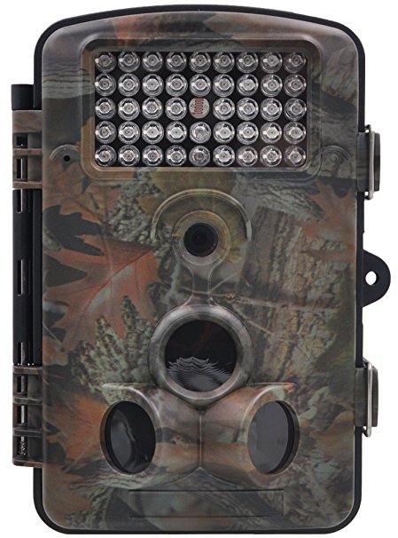 FULLLIGHT TECH 1080P 12 MP Game Trail Camera with Night Vision Motion Activated IP54 Waterproof HD Outdoor MINI Deer Wildlife Camera 1 Year Products Warranty