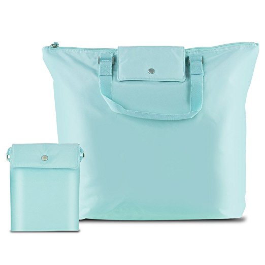 Compact Foldable Carry-All Tote Bag