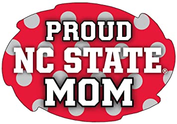 NC State Wolfpack Proud Mom Magnet Single