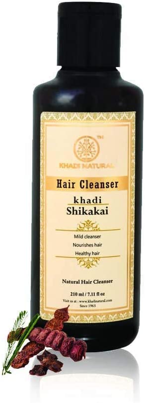 Khadi Herbal Shampoo Shikakai Excellent for Damaged Hair of All Types 210ml / 7.10 fl oz. Ship from UK