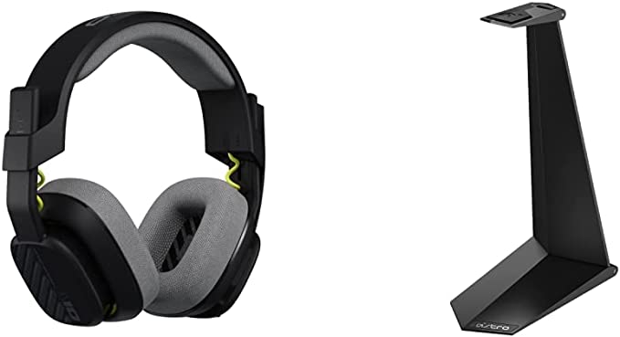 Astro A10 Gaming Headset Gen 2 Wired Headset -Black with Astro Gaming Folding Heasdet Stand