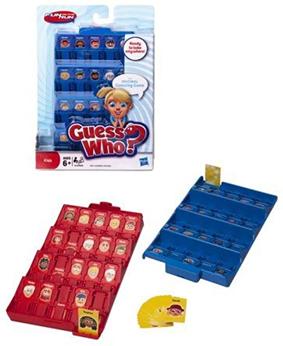 Hasbro Travel Guess Who Game Fun On The Run