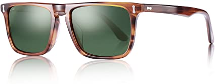 Carfia Polarized Mens Sunglasses UV400 Protection for Fishing Driving Hiking, Acetate Frame