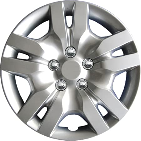 Drive Accessories 1036 Silver 16" ABS Plastic Aftermarket Wheel Cover (4-Count)