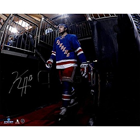 Kevin Hayes Autographed Walking To The Ice 16 inch x 20 inch Photo