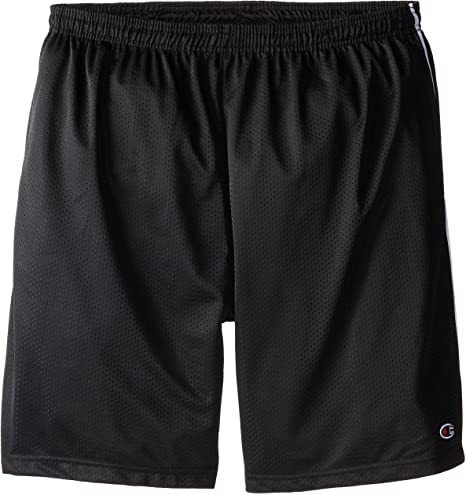 Champion Men's Big-Tall Mesh Short with Piping