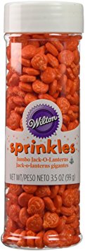 Wilton Jack-o-Lantern Sprinkles, 3.5 Ounce