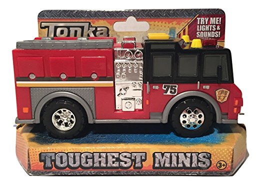 Tonka Lights & Sounds Toughest Minis Fire Engine