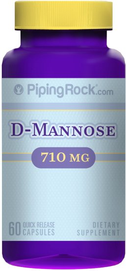 D-Mannose 710 mg 60 Capsules