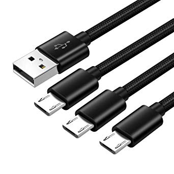 Charger Power Cord for LG Stylo 2 2V VS835 3 Plus,Zone 4,Harmony 2,Premier Pro LTE,Risio 3,Tribute Dynasty,Blu Vivo 8/Xl3/Xl2,Life One X2 X3,Micro USB Charging Phone Cable,Fast Charge Wire 3-3-6-FT