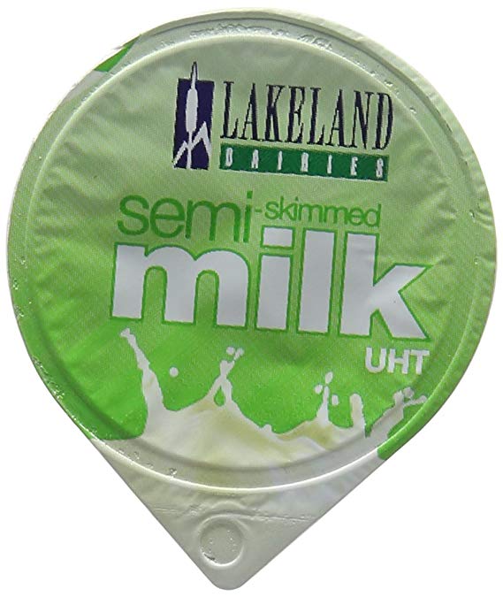 Lakeland Semi-Skimmed Milk Pots (Pack of 120)