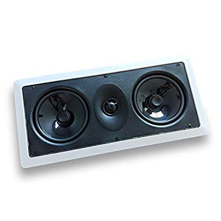 CT Sounds in-Wall Surround Sound 5.25" LCR (Left, Center & Right) Home Theater Weatherproof Audio Speaker (1 Speaker)
