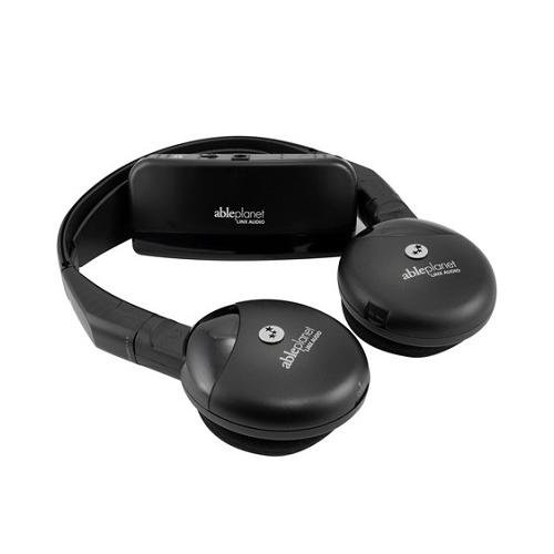 Able Planet True Fidelity Infrared Wireless TV Headphones