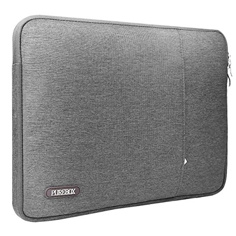 PUREBOX Laptop Sleeve Waterproof, Shockproof Case Bag Cover for 13-13.3 Inch MacBook Pro Retina / MacBook Air / 12.9 Inch iPad Pro, Grey